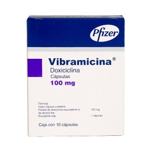 VIBRAMICINA 100 MG 10 CAPS VIBRAMICINA 100 MG 10 CAPS