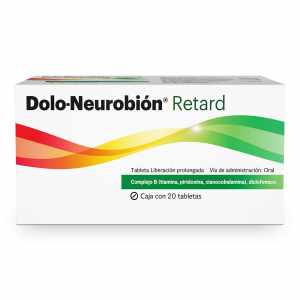 DOLO NEUROBION RET 100/1MG 20 TAB DOLO NEUROBION RET 100/1MG 20 TAB