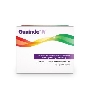 GAVINDO N 300/100/0.200MG 60 CAPS GAVINDO N 300/100/0.200MG 60 CAPS