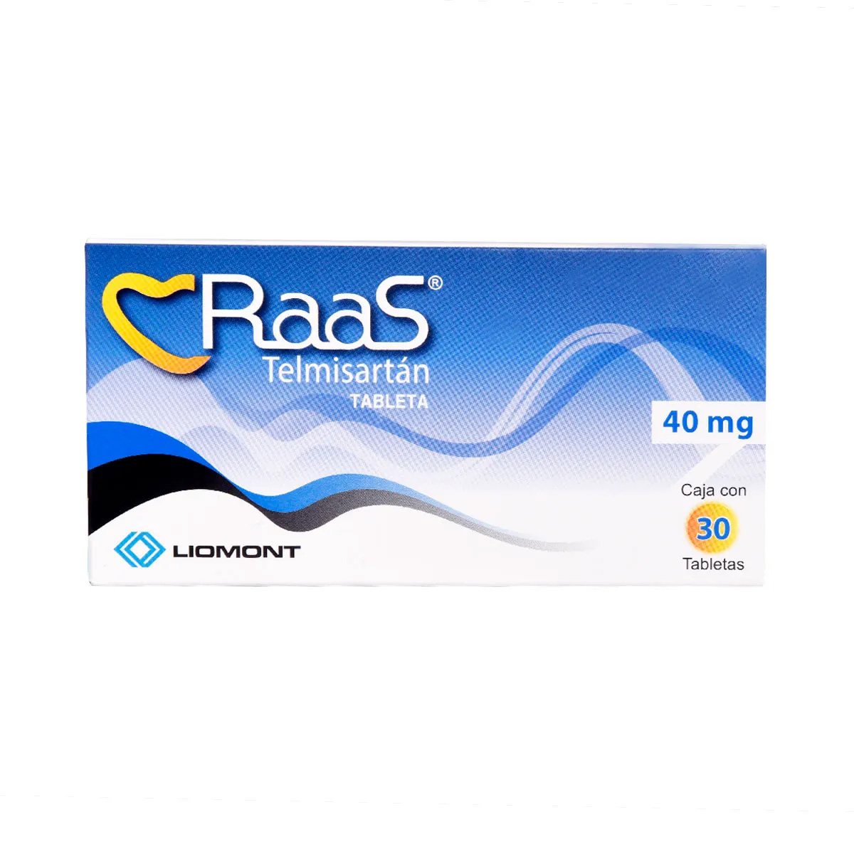 RAAS 40 MG 30 TAB