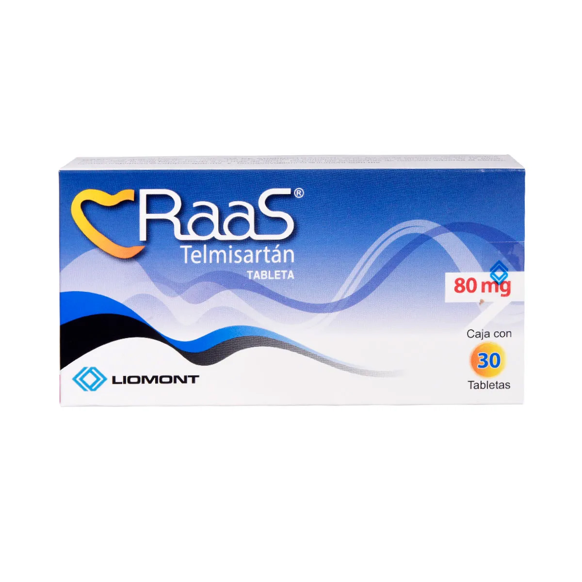 RAAS 80 MG 30 TAB