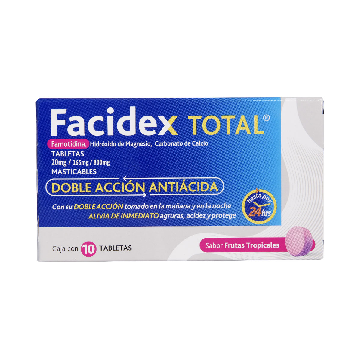FACIDEX TOTAL FRUT TROP 10TAB MAST