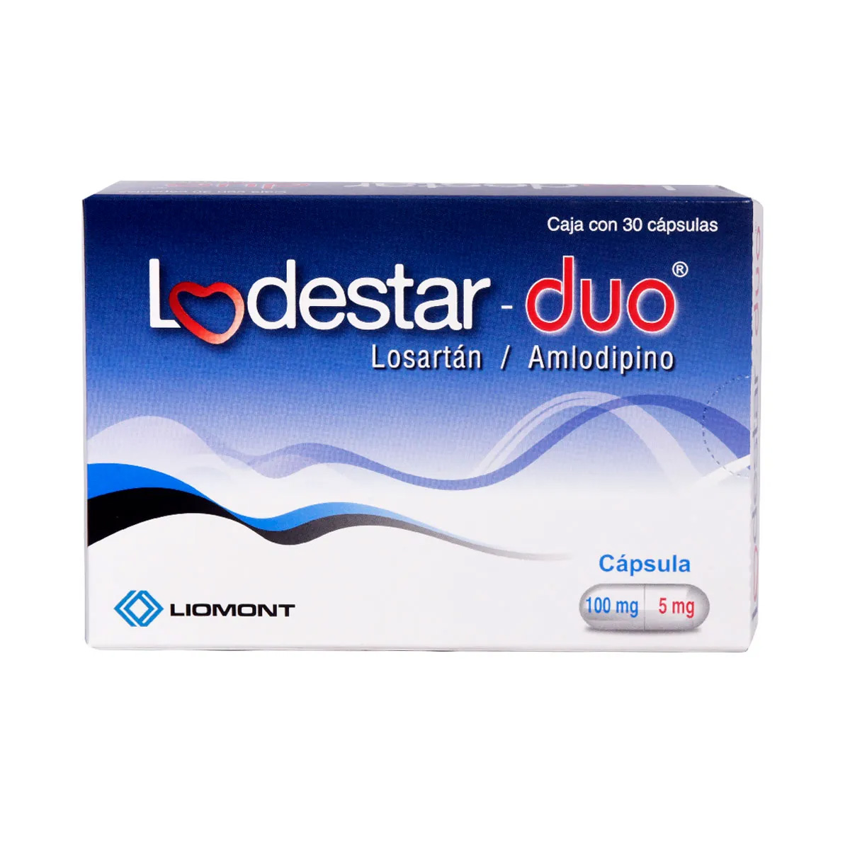 LODESTAR-DUO 100/5MG 30 CAPS