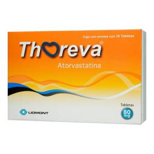 THOREVA 80 MG 30 TAB THOREVA 80 MG 30 TAB