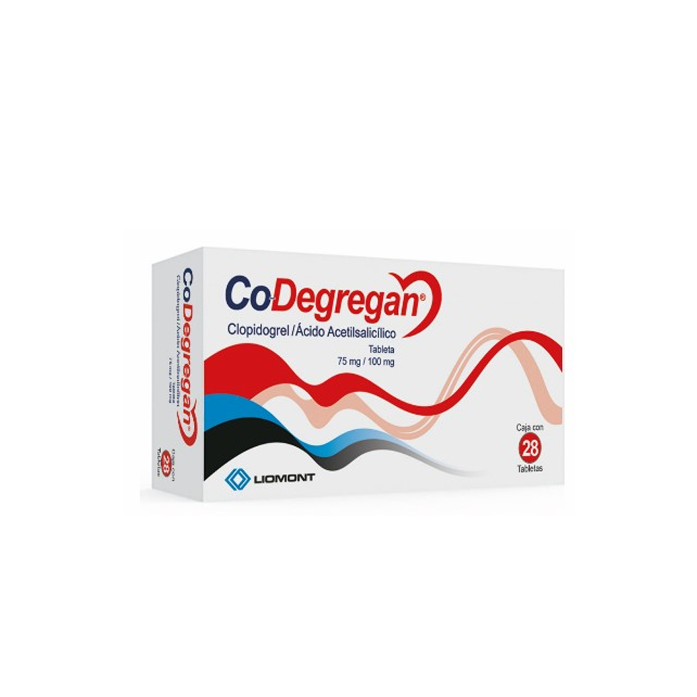 CO-DEGREGAN 75/100MG 28 TAB