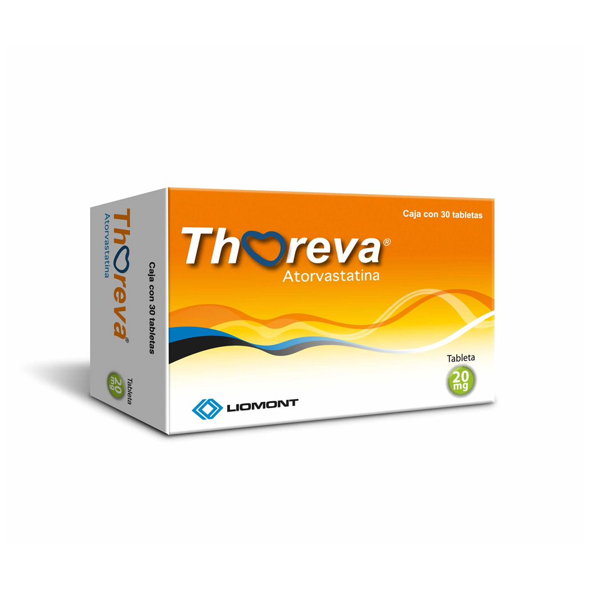 THOREVA 20 MG 30 TAB