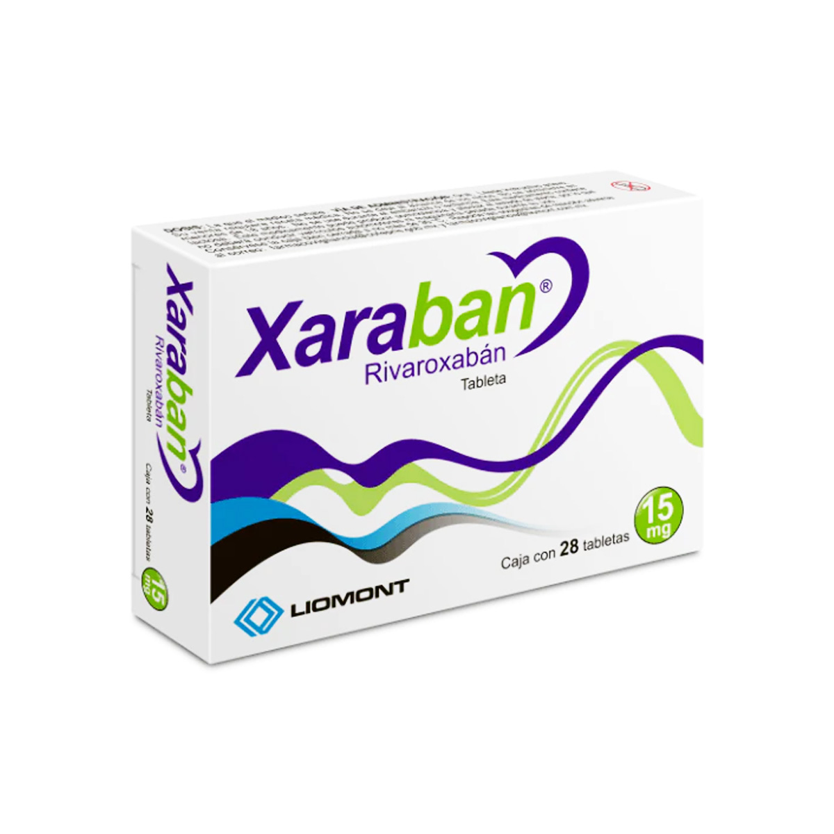 XARABAN 15 MG 28 TAB