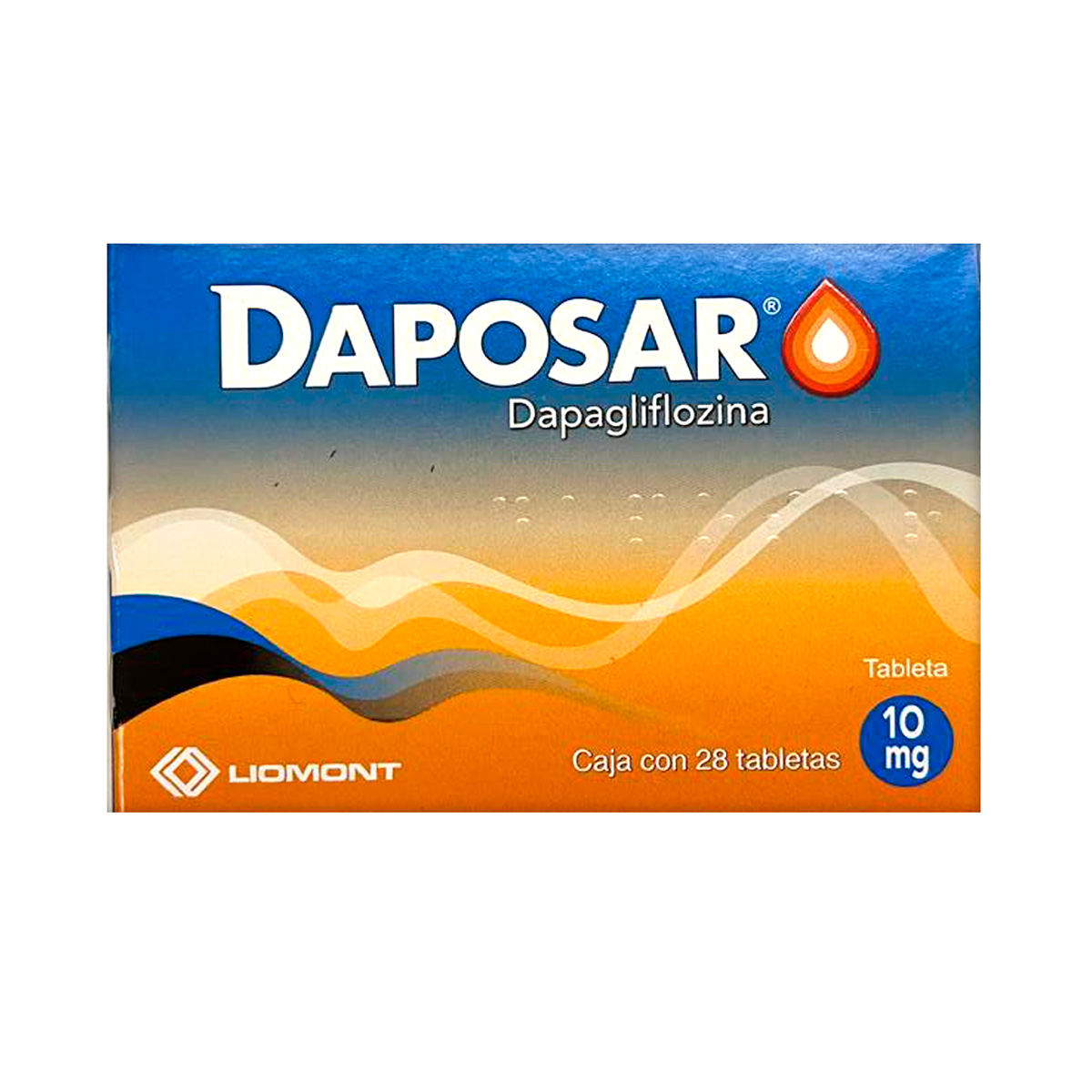 DAPOSAR 10 MG 28 TAB