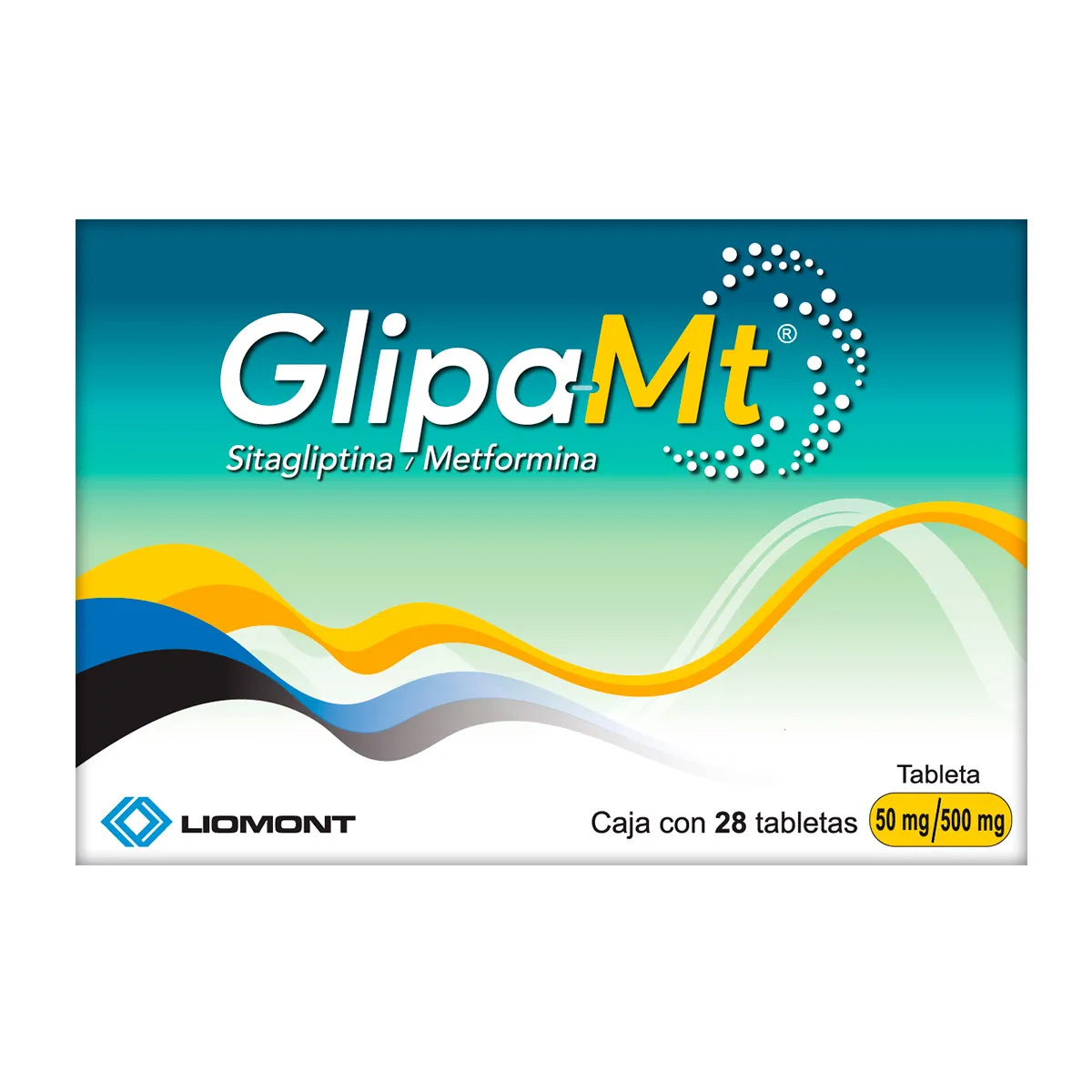 GLIPA-MT 50/500 MG 28 TAB        N