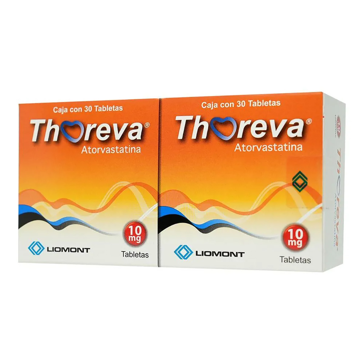 THOREVA 10 MG 60 TAB