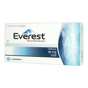 EVEREST MONTELUKAST 10 MG 30TAB EVEREST MONTELUKAST 10 MG 30TAB