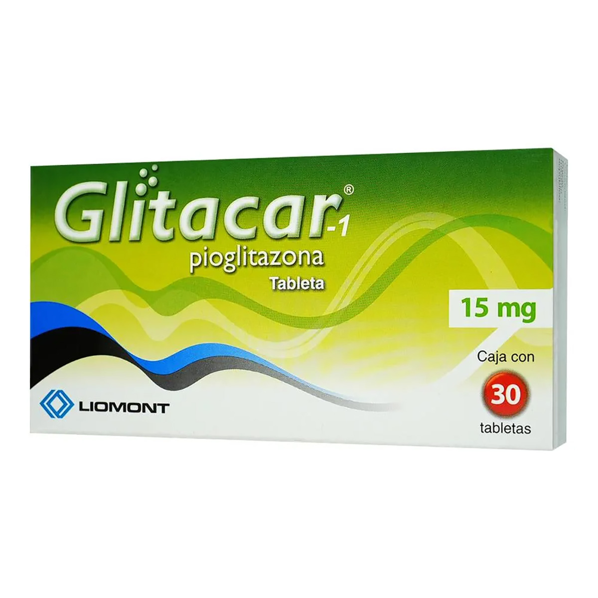 GLITACAR-1 15 MG 30 TAB