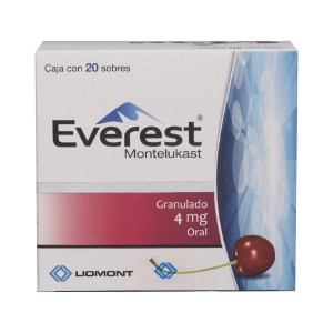 EVEREST MONTELUKAST 4 MG SB 20 EVEREST MONTELUKAST 4 MG SB 20