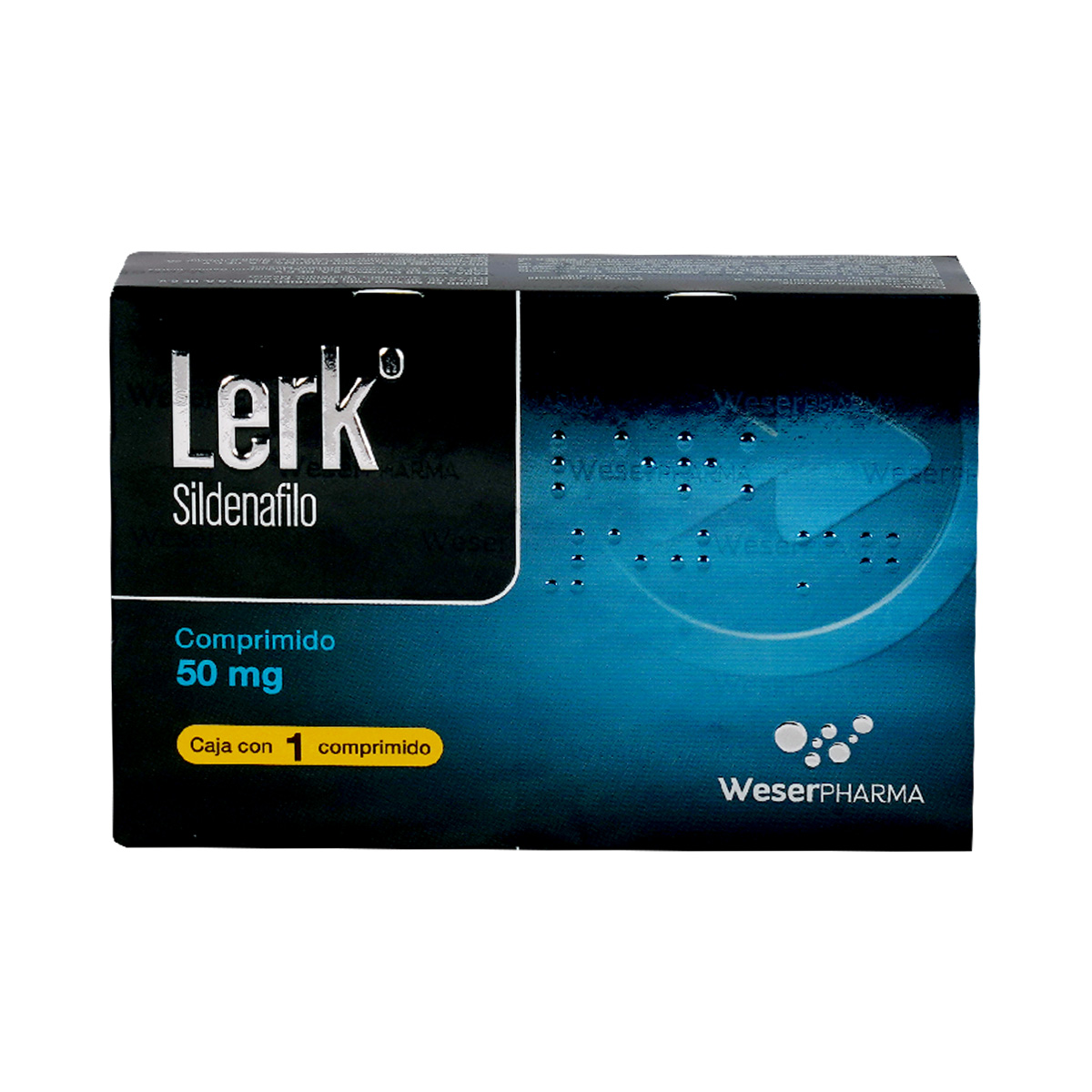 LERK CAJA CON 1 COMP. DE 50 MG.