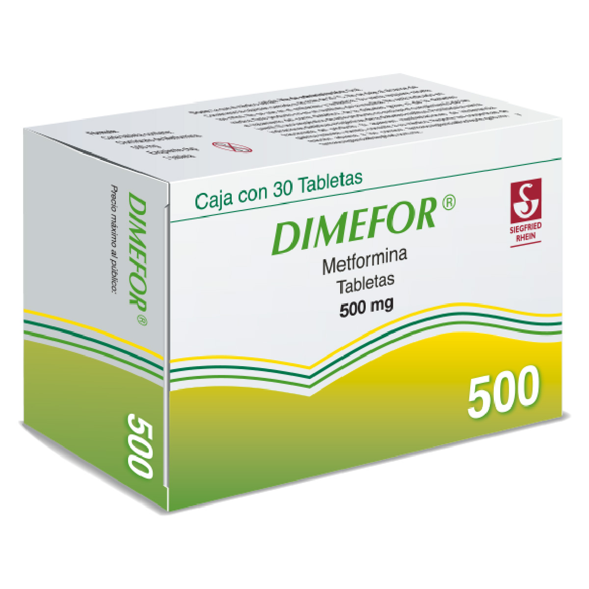 DIMEFOR 500 MG TAB 30