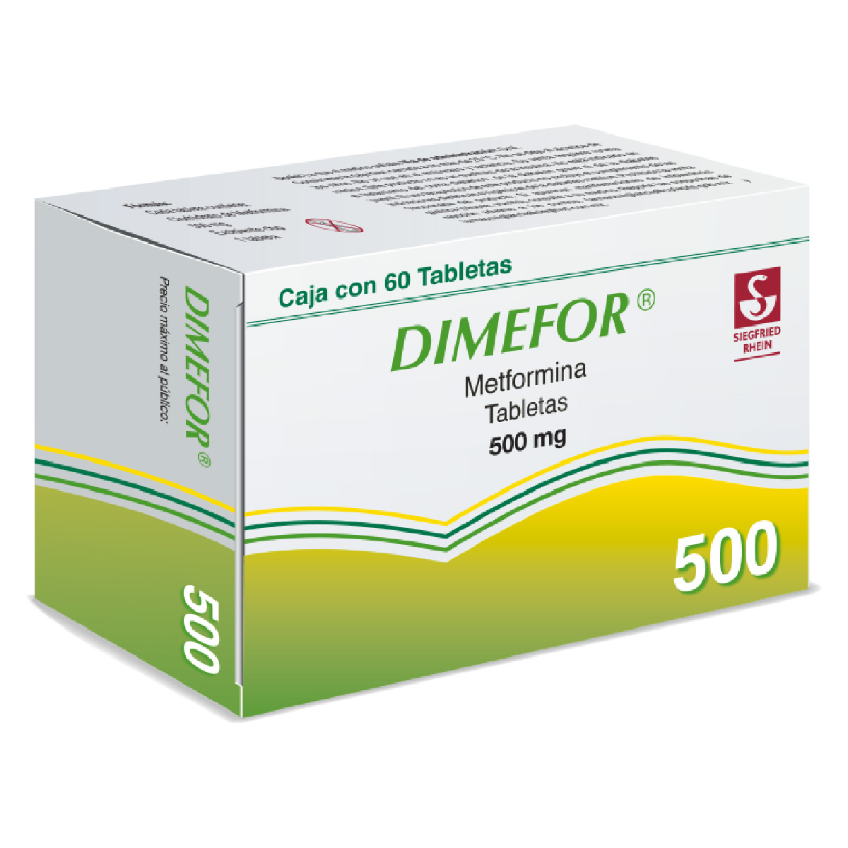 DIMEFOR 500 MG TAB 60