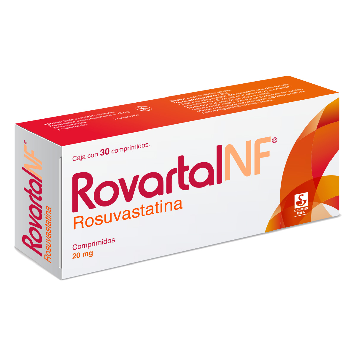 ROVARTAL NF 20 MG CPR 30