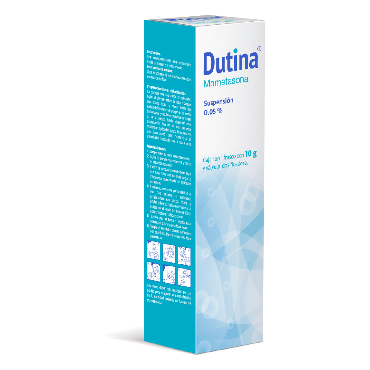 DUTINA SUSP PED .05% SPY NASAL 10G