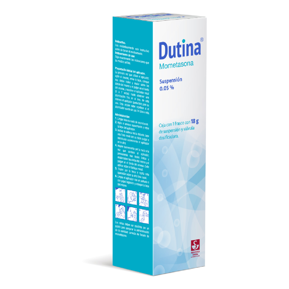 DUTINA SUSP AD .05% SPY NASAL 18G