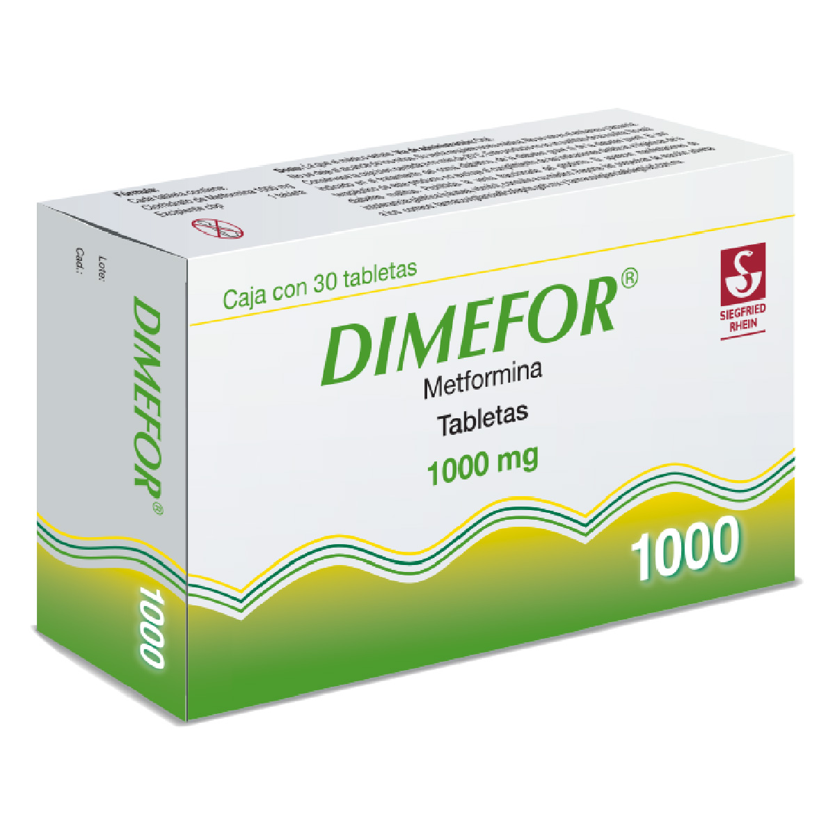 DIMEFOR 1000 MG TAB 30