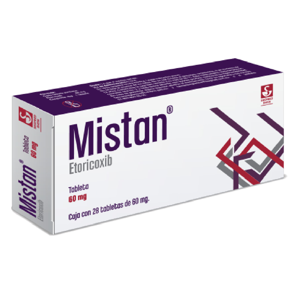 MISTAN 60 MG TAB 28N