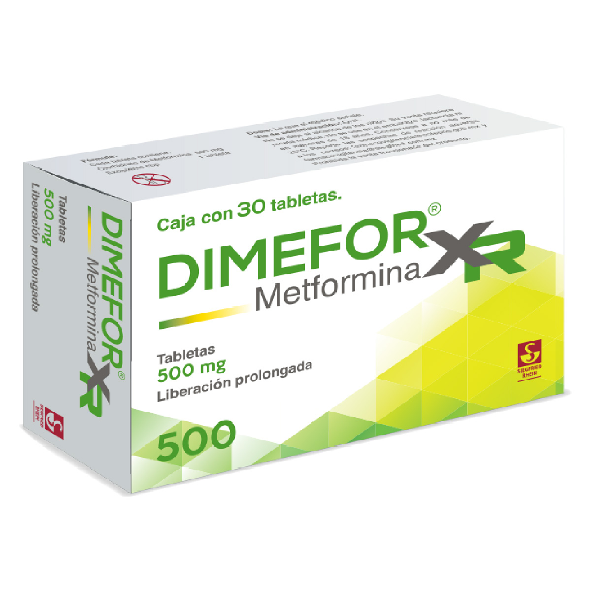 DIMEFOR XR 500MG LIB PROL TAB 30 N