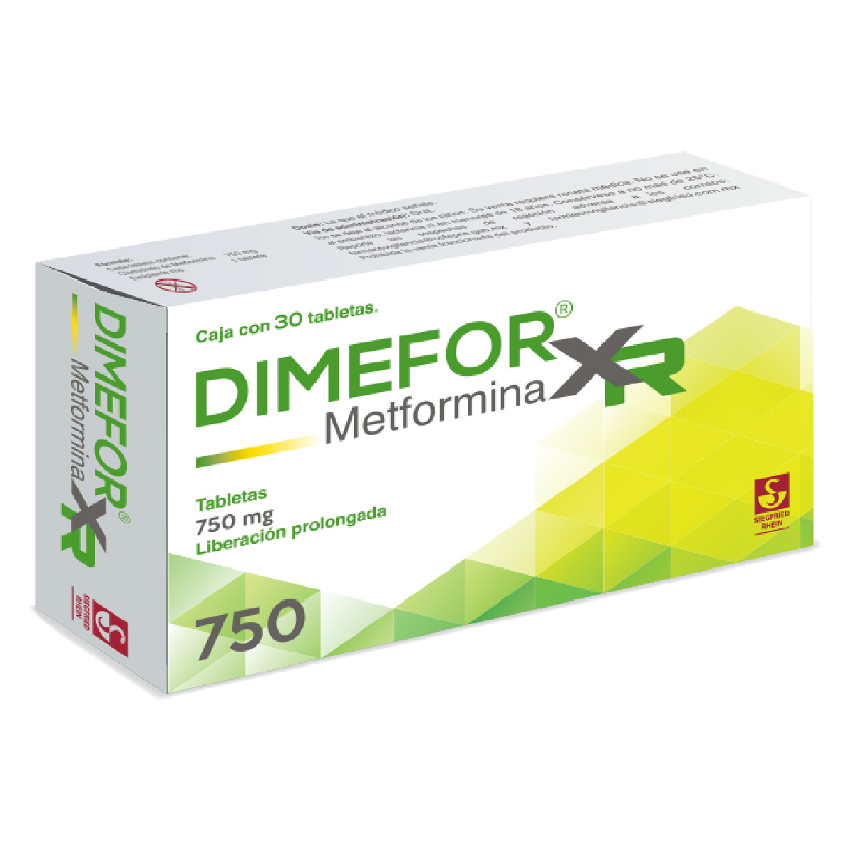 DIMEFOR XR 750MG LIB PROL TAB 30 N