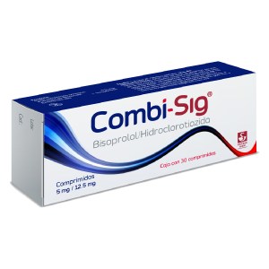 COMBI-SIG CAJA CON 30 COMPR DE 5MG / 12.5 MG COMBI-SIG CAJA CON 30 COMPR DE 5MG / 12.5 MG
