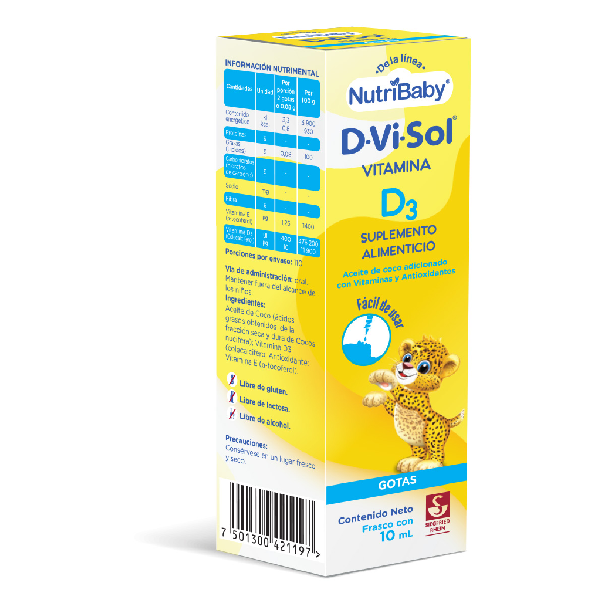 D-VI-SOL CAJA CON FRASCO GOTERO CON 10 ML