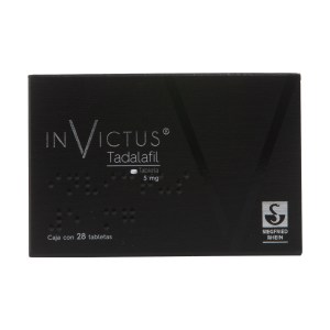INVICTUS CAJA CON 28 TABS DE 5MG. INVICTUS CAJA CON 28 TABS DE 5MG.