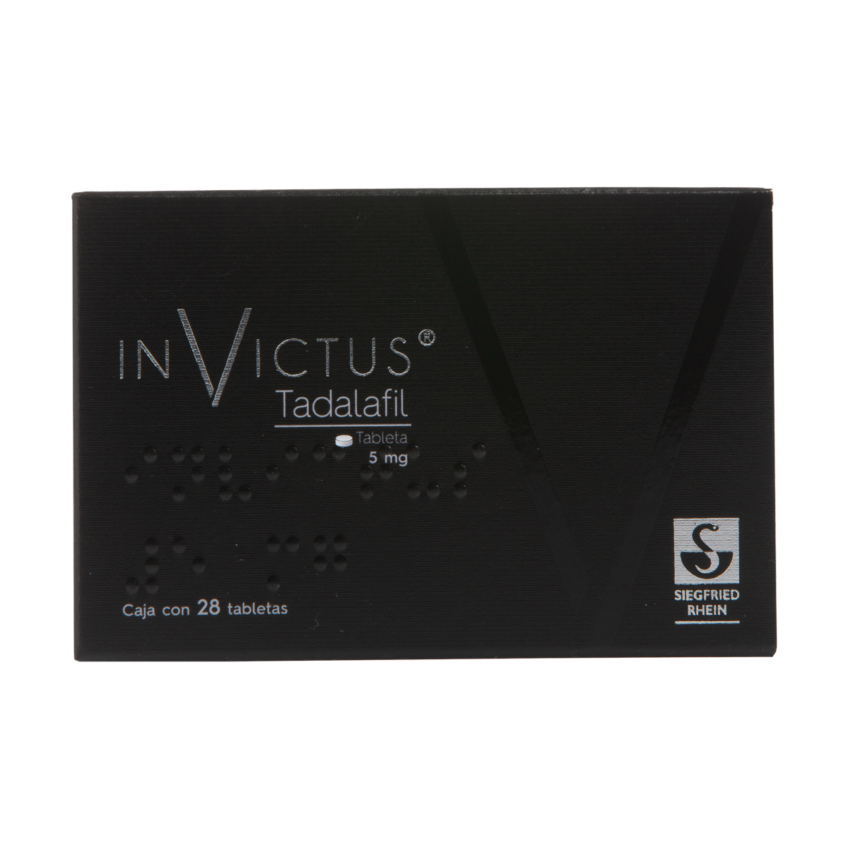 INVICTUS CAJA CON 28 TABS DE 5MG.