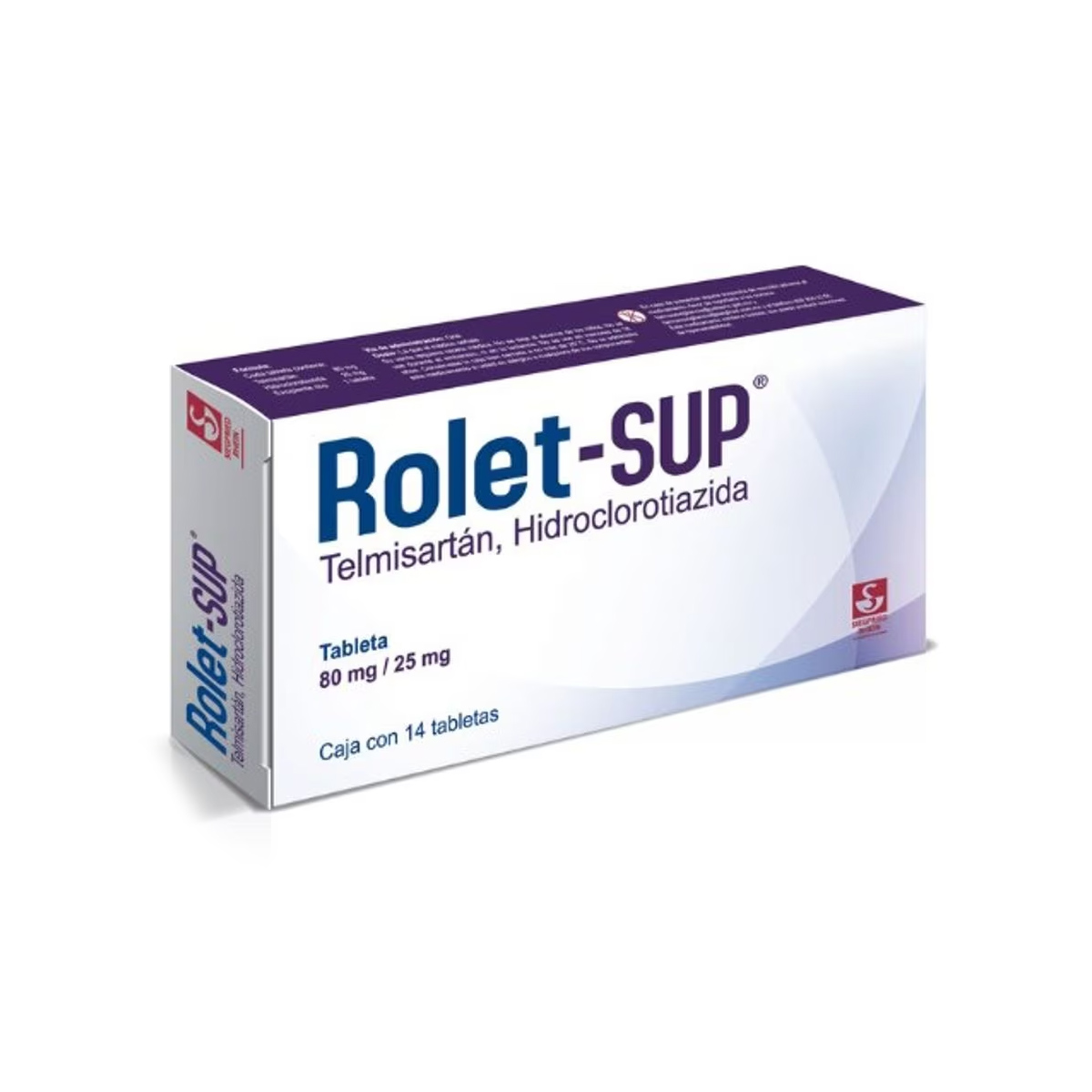 ROLET-SUP 80/25 MG 14 TAB