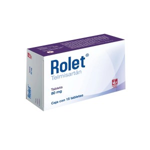 ROLET 80 MG 15 TAB ROLET 80 MG 15 TAB
