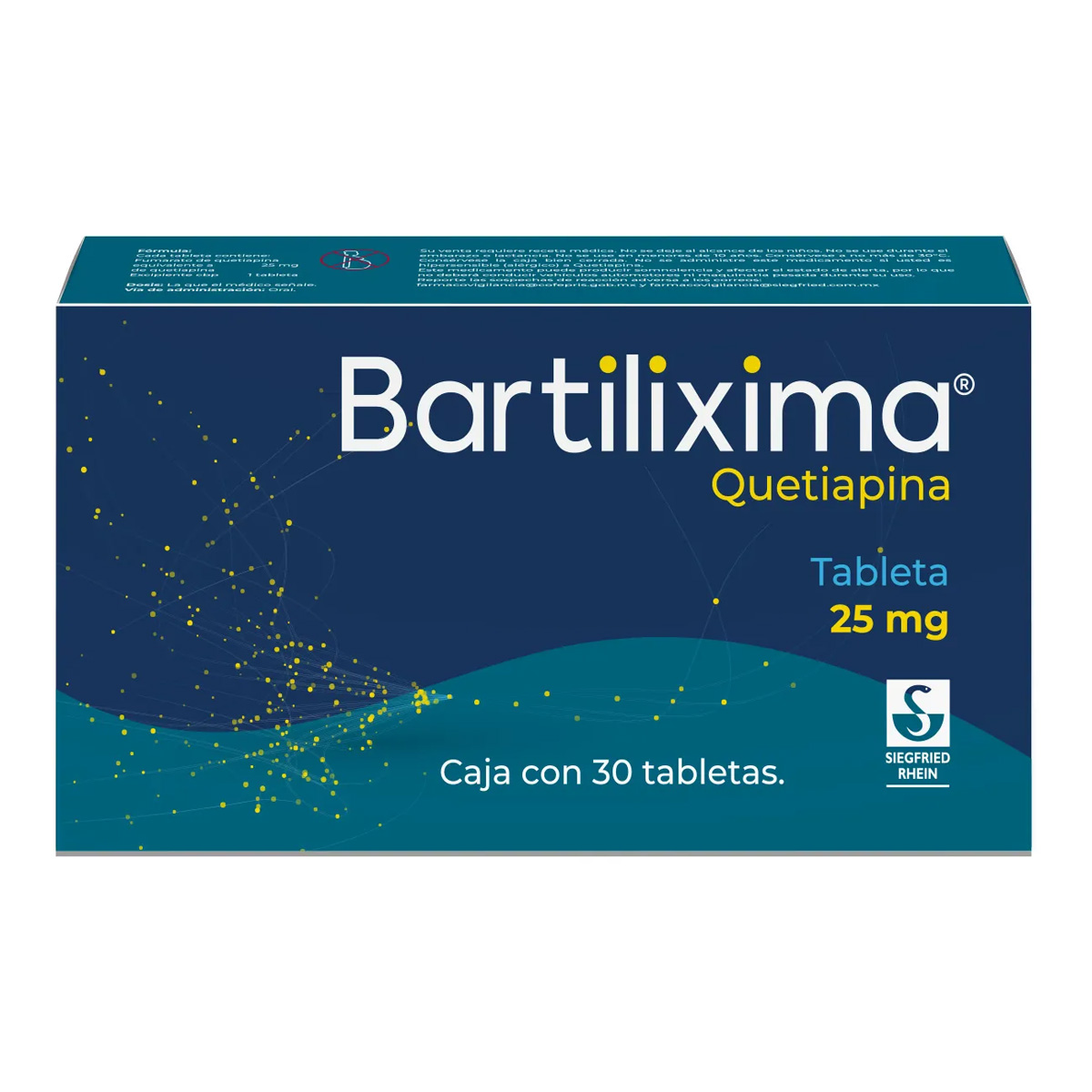 BARTILIXIMA 25 MG 30 TAB