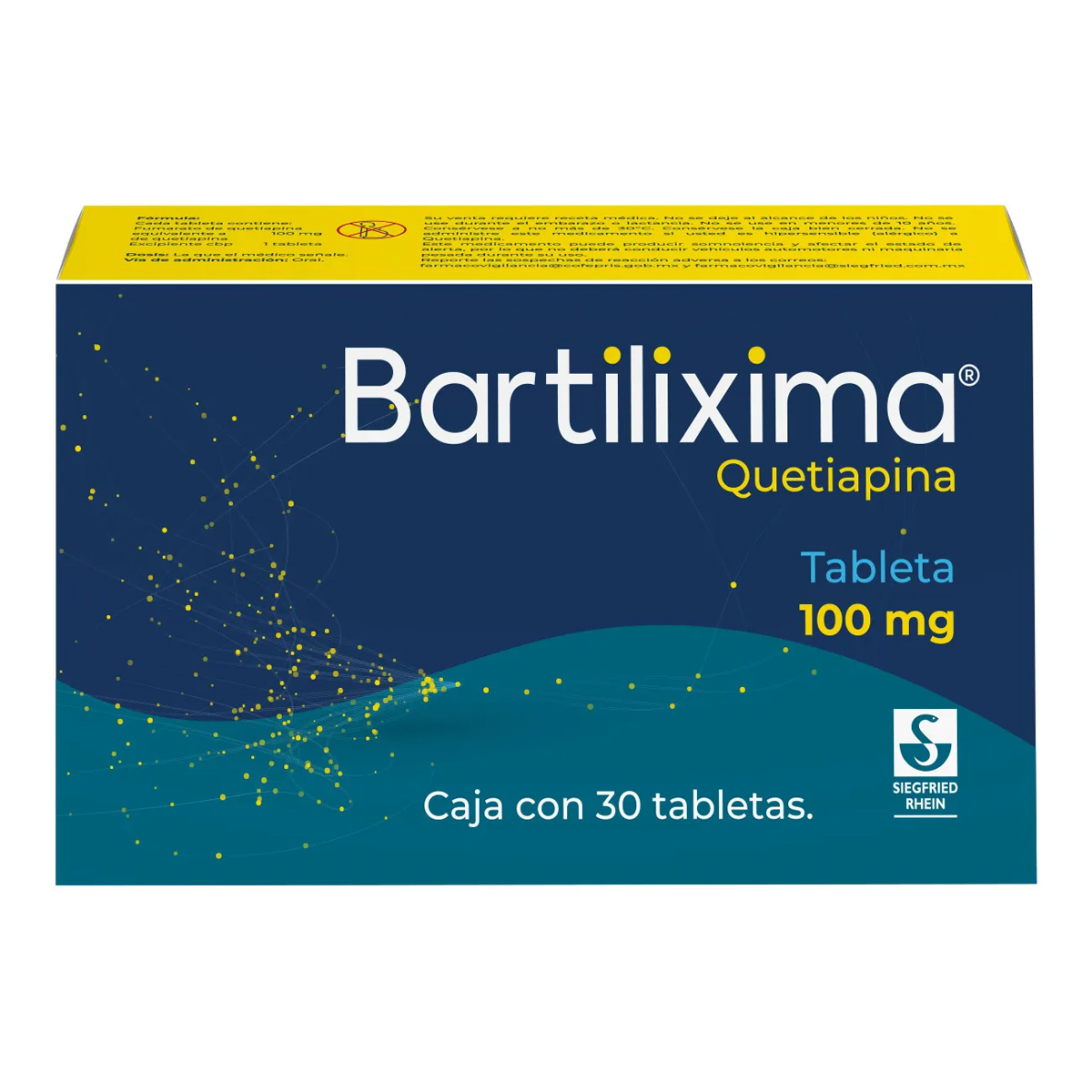 BARTILIXIMA 100 MG 30 TAB