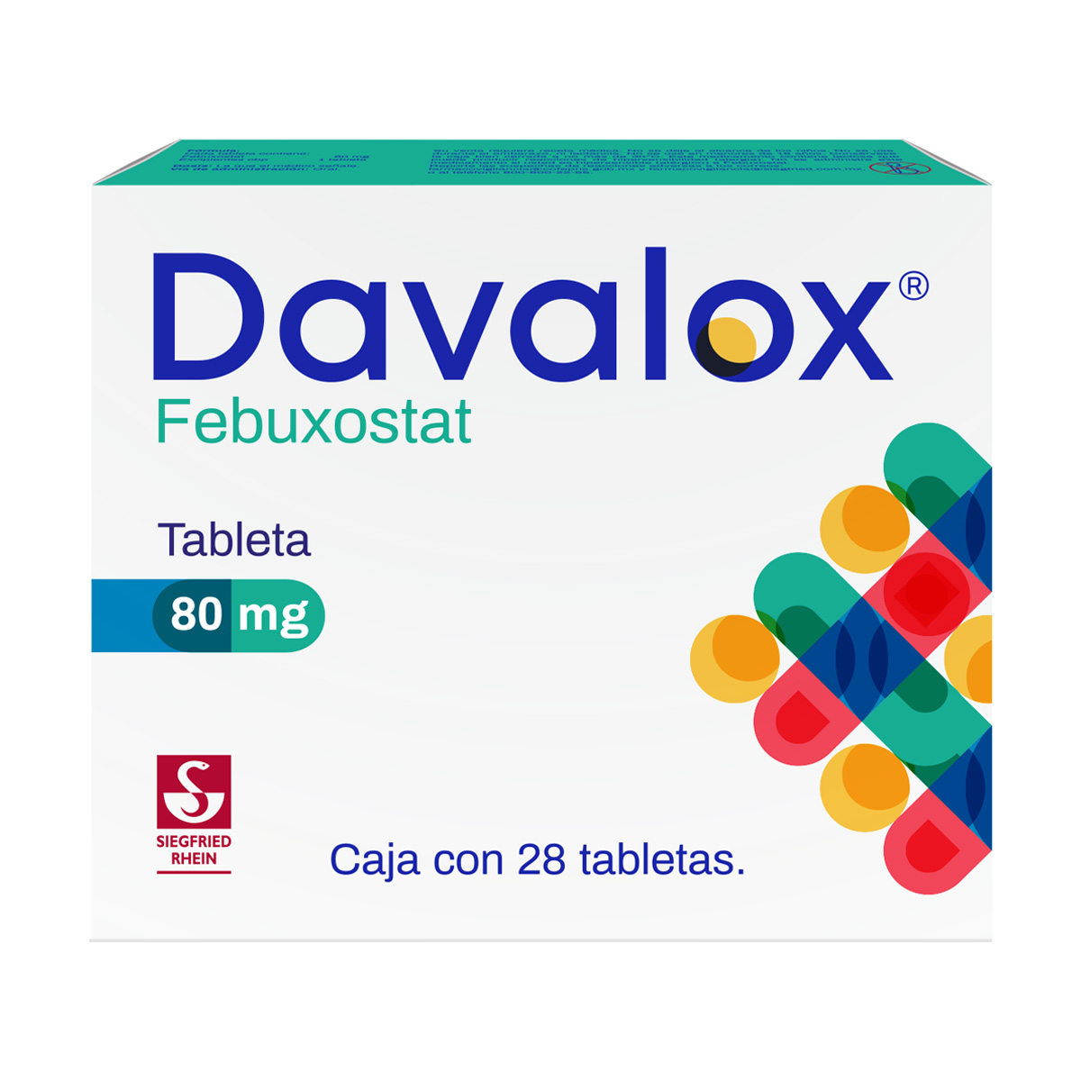 DAVALOX 80 MG 28 TAB