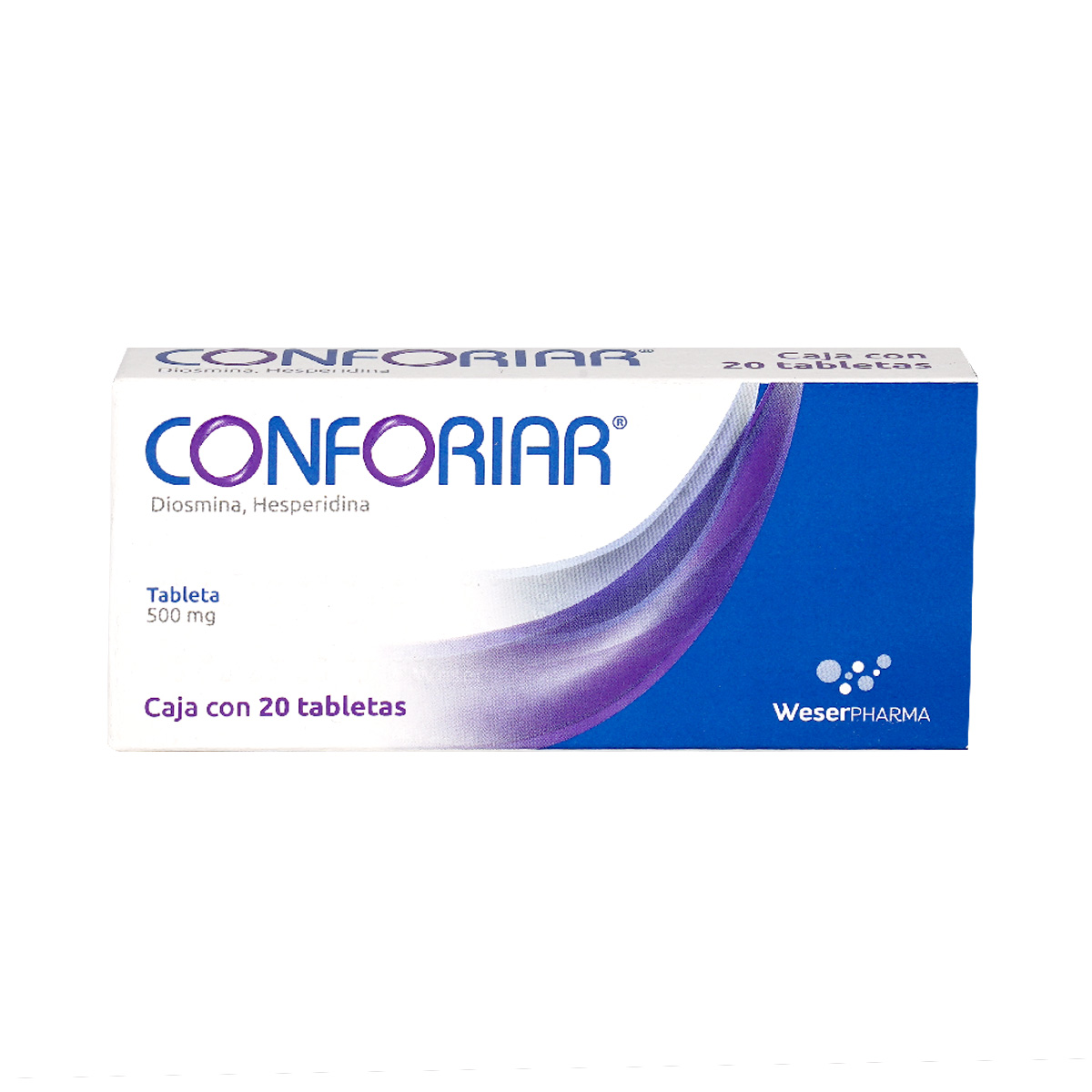 CONFORIAR 500 MG 20 TAB          N