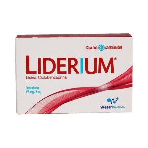 LIDERIUM 125/5 MG 30 CPR LIDERIUM 125/5 MG 30 CPR