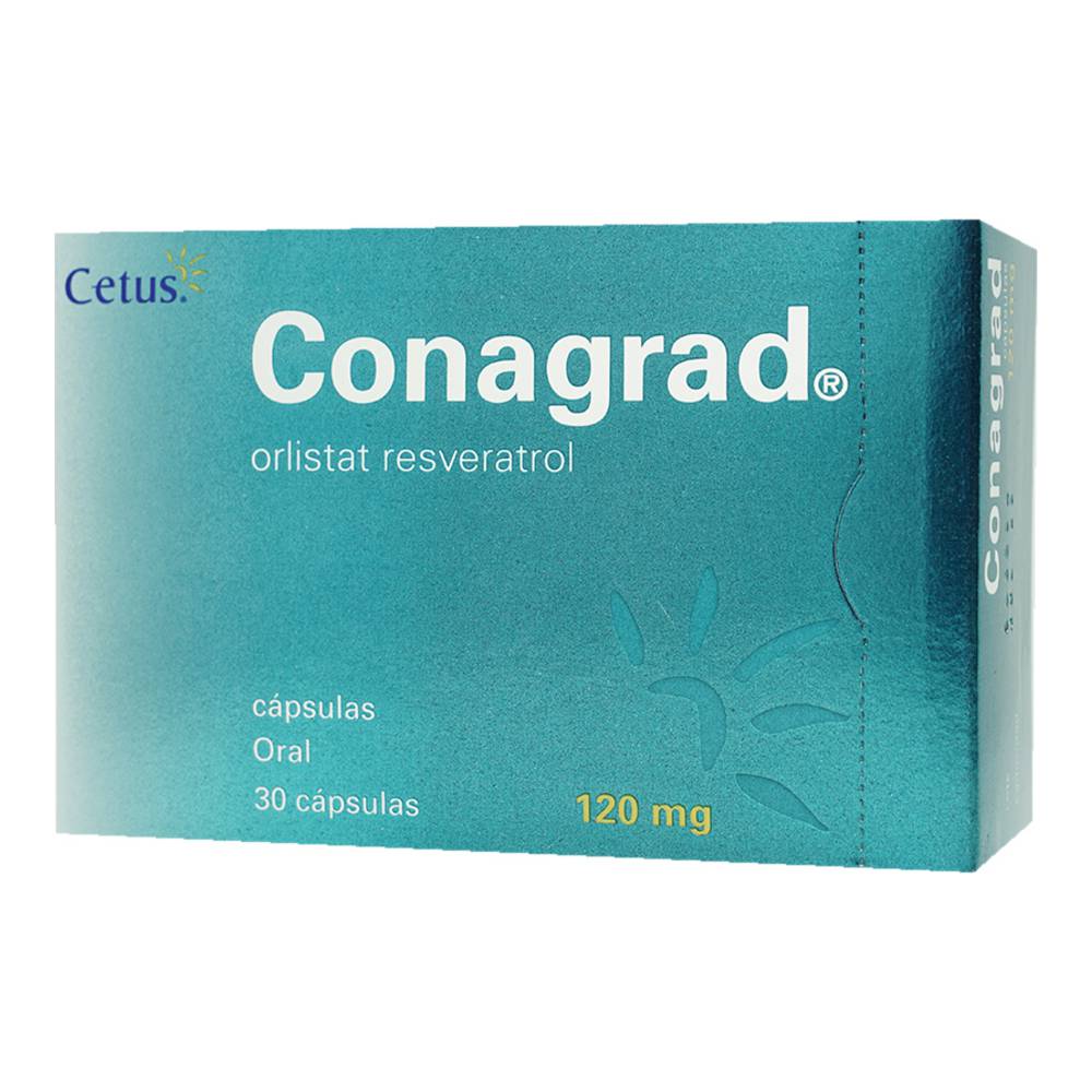 CONAGRAD 120 MG C/30 CAPSULAS