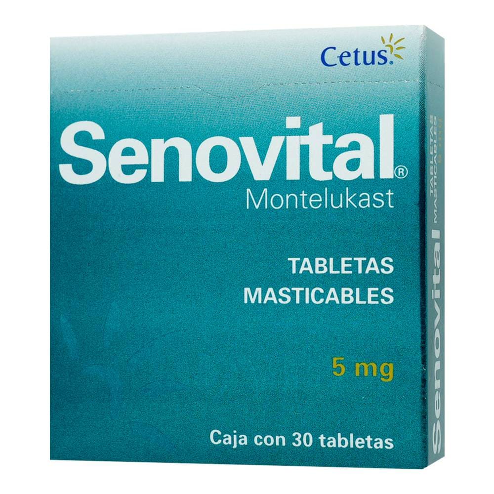 SENOVITAL 5MG TAB MASTIC 30