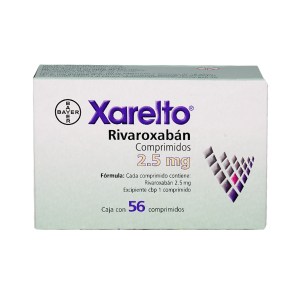 XARELTO 2.5 MG CPR 56 XARELTO 2.5 MG CPR 56