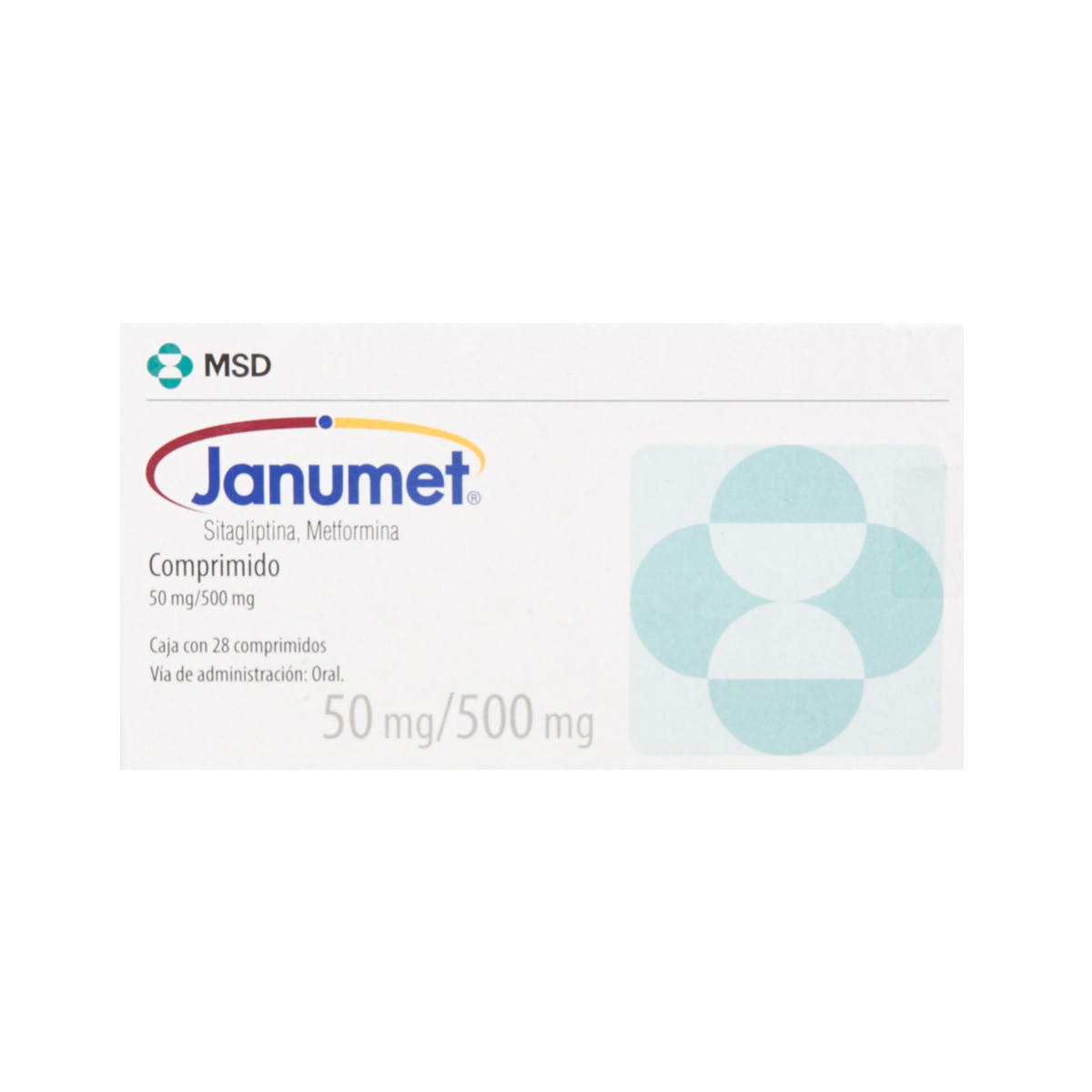 JANUMET 50/500MG CPR28 RECUB 367