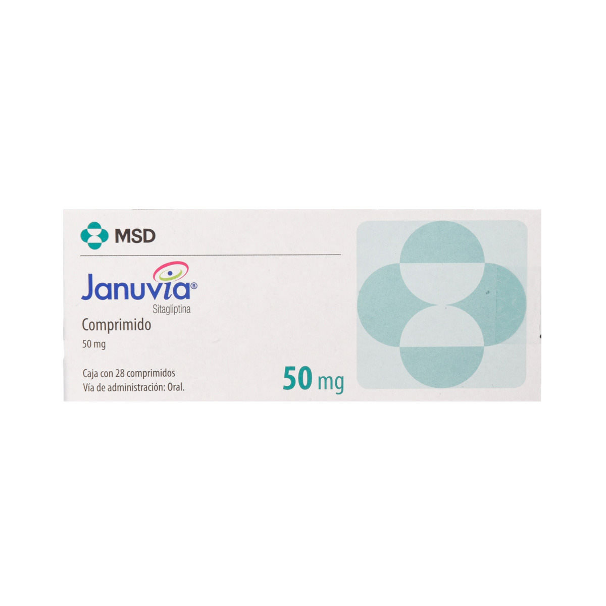 JANUVIA 50 MG CPR-RECUB 28