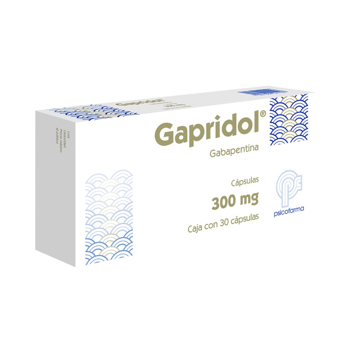 GAPRIDOL 300 MG 30 CAPS