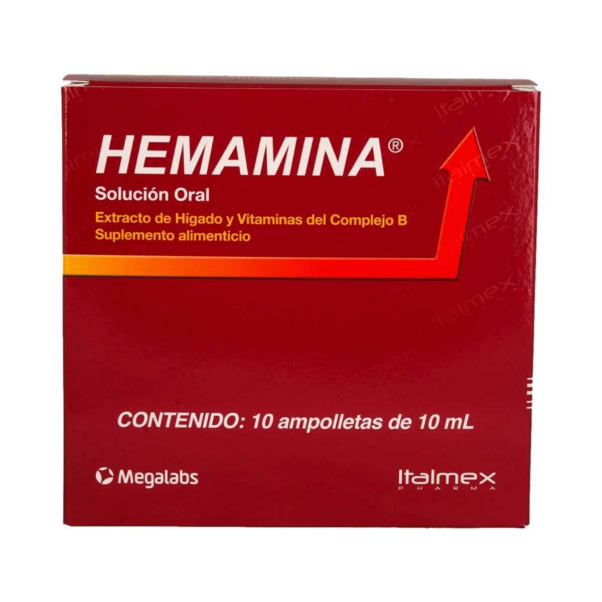 HEMAMINA AD ORAL AMP10X10ML