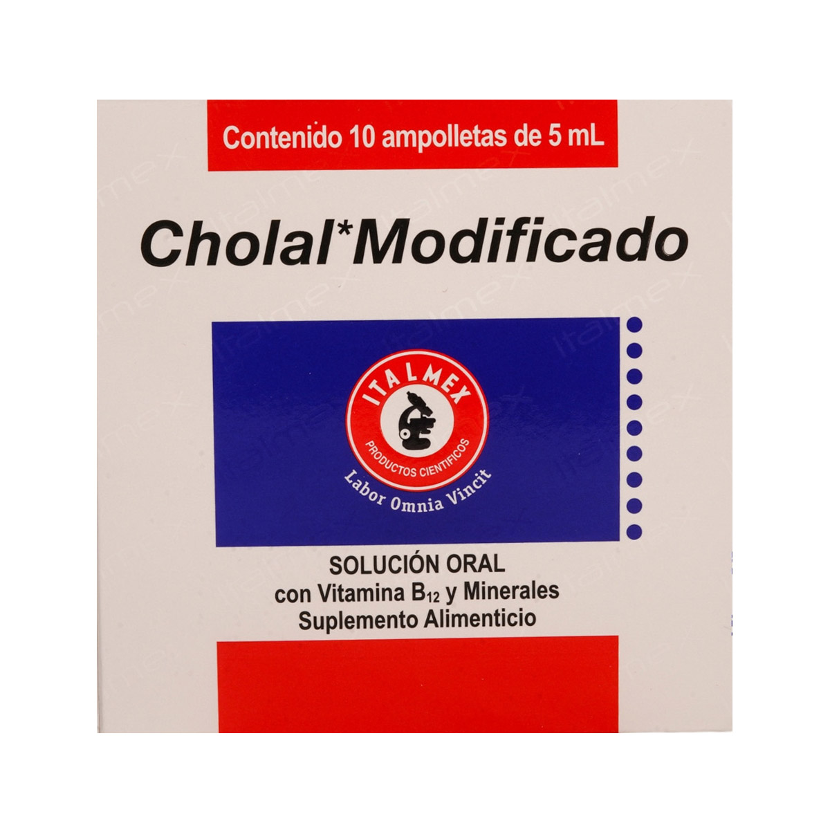 CHOLAL MOD S-ALIME AMP10X5ML 528