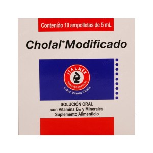 CHOLAL MOD S-ALIME AMP10X5ML 528 CHOLAL MOD S-ALIME AMP10X5ML 528
