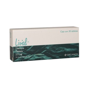 LIVIAL CAJA CON 30 TABLETAS DE 2.5 MG LIVIAL CAJA CON 30 TABLETAS DE 2.5 MG