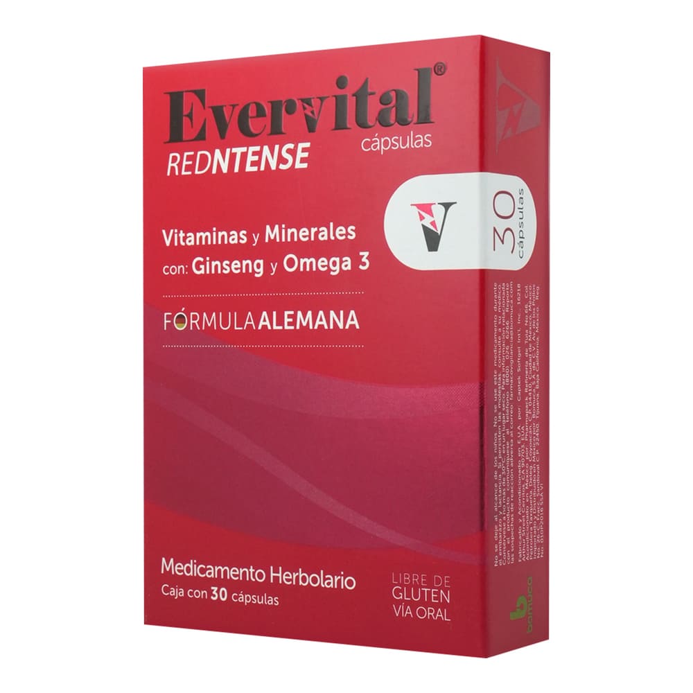 EVERVITAL RED NTENSE 30