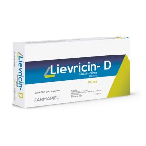 LIEVRICIN-D 100 MG 28 CAPS VR LIEVRICIN-D 100 MG 28 CAPS VR